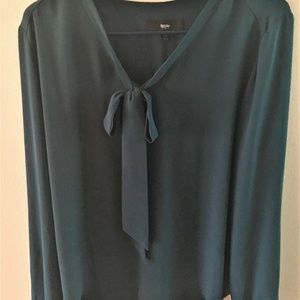 XL Mossimo Teal Long Sleeve Top